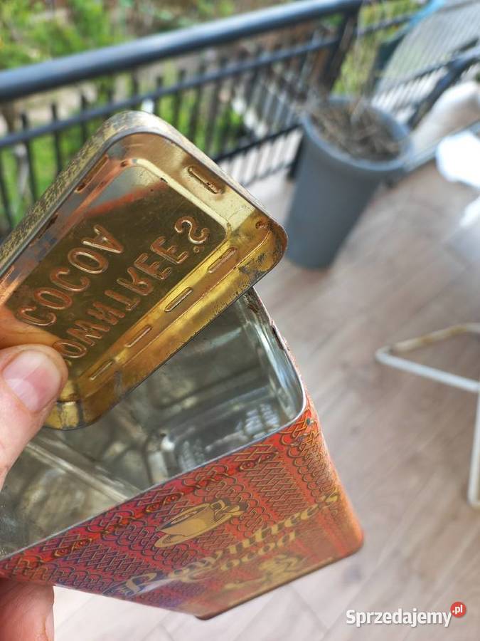 Stara puszka kakale Rowntrees cocoa Piastów sprzedam