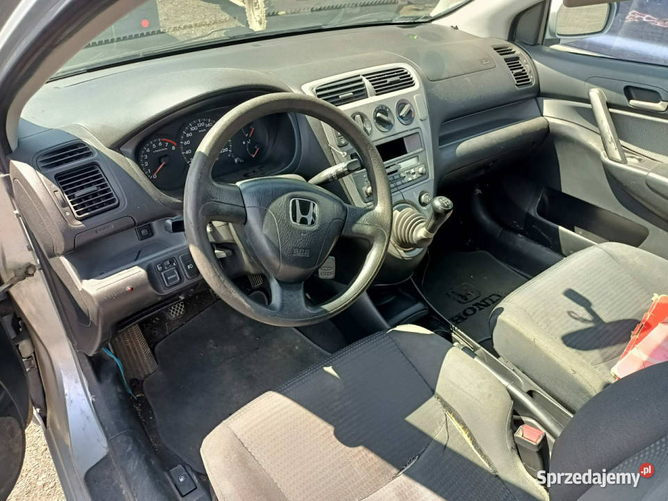 Honda Civic Honda Civic 16 VTECLPG 110 02r VII Rok produkcji 2002 Tarnów