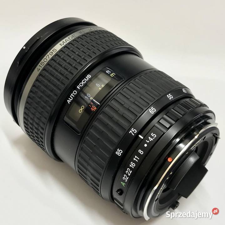 Pentax SMC FA 645 4585 mm f45 AF zoom średni mazowieckie Warszawa sprzedam