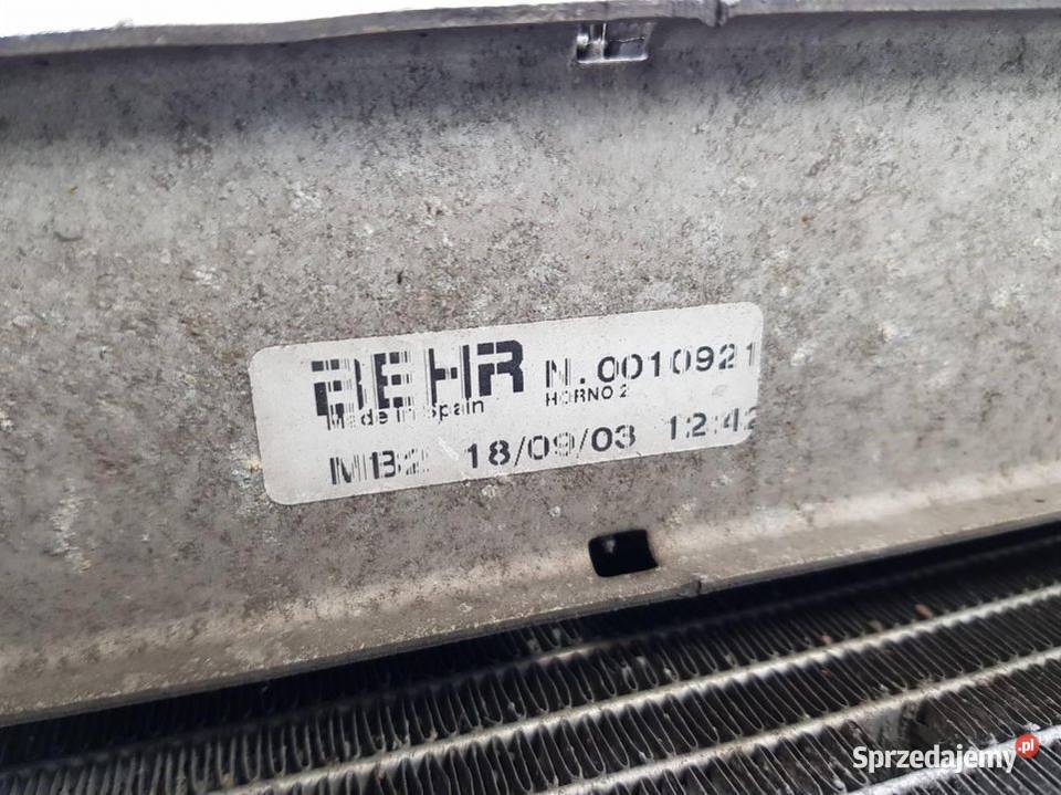 PAS PRZEDNI CHŁODNICE RENAULT SCENIC II osobowe Lipno sprzedam