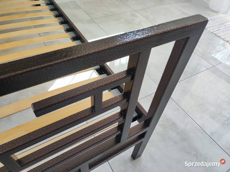 Łóżko metalowe nowoczesne loft Łańcut