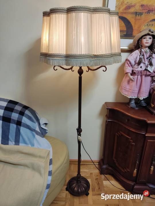 stara lampa podłogowa 3 ramiona Gorzów Wielkopolski