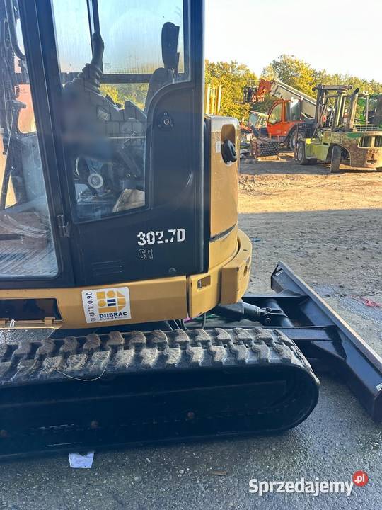 Minikoparka Gąsienicowa CAT Caterpillar 3027D CR Tymowa