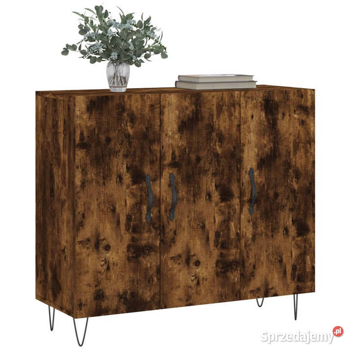 Szafka przydymiony dąb 90x34x80 materiał mazowieckie Warszawa