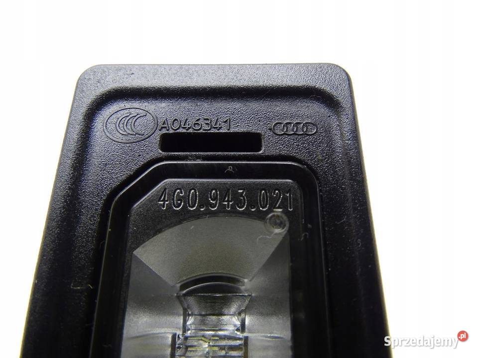 LAMPKA OŚWIETLENIE TABLICY REJESTRACYJNEJ AUDI