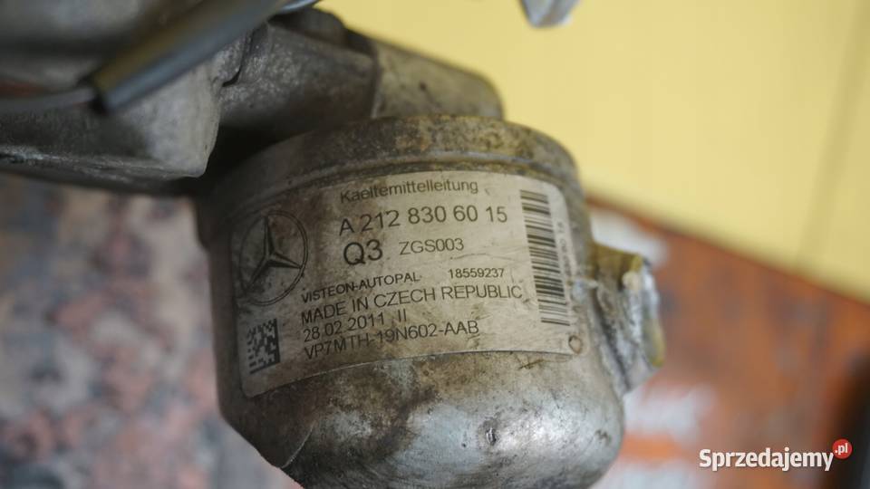 MERCEDES E W212 CLS 22 CDI 13r 651924 sprezarka Suków