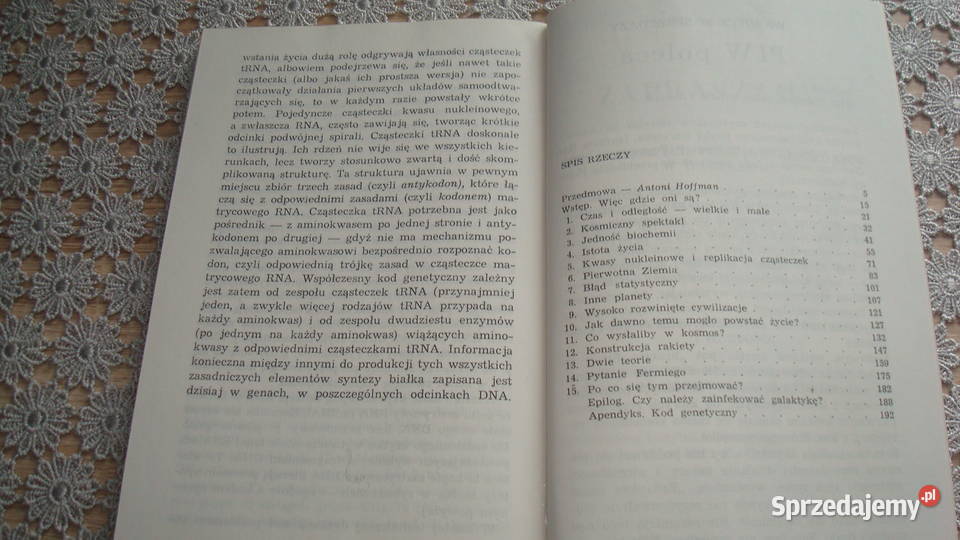 Istota i pochodzenie życia Crick js Kruszwica