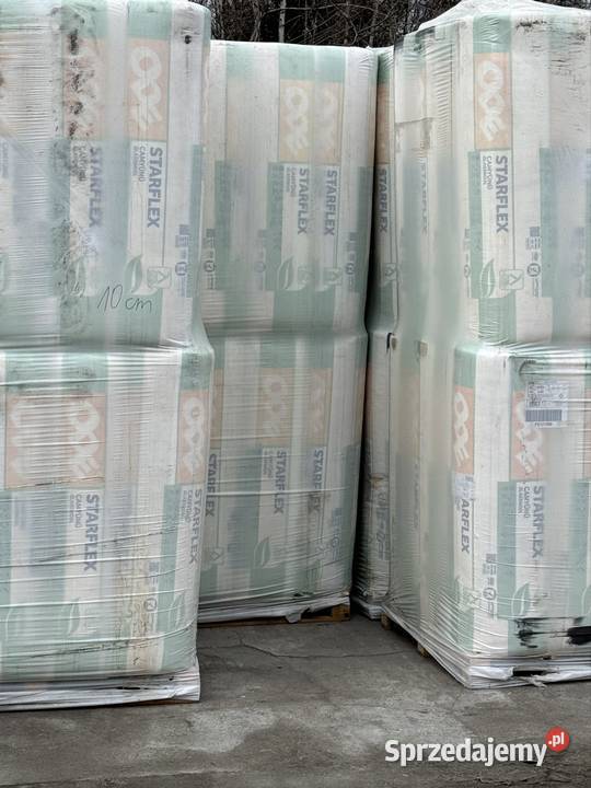 Wełna szklana żółta Starflex grubość 15 lambda Oleśnica