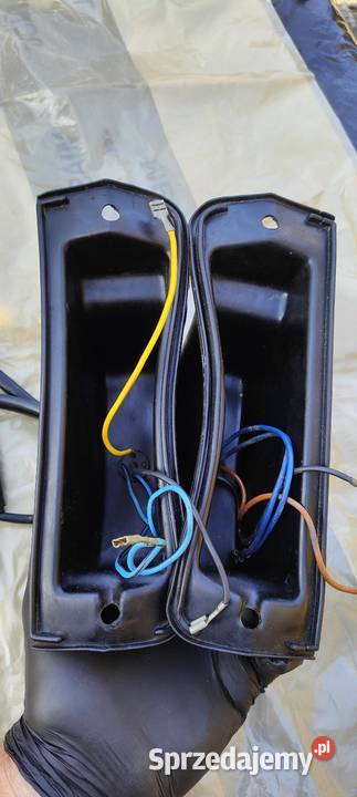 Osłony lamp Fiat 125p Lampy przednie