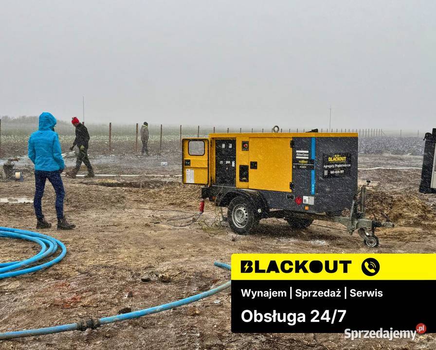 Agregaty Prądotwórcze Wynajem 247 3kW 500kW Łódź łódzkie