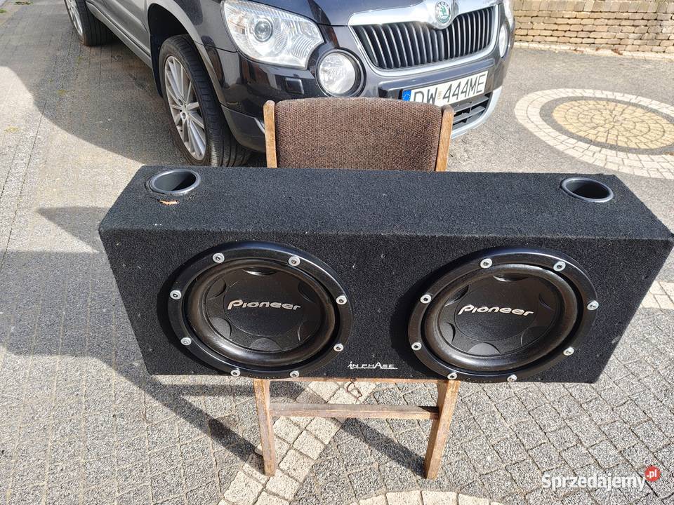 Skrzynia basowa bassowa subwoofer tuba dual 2x Niegowonice