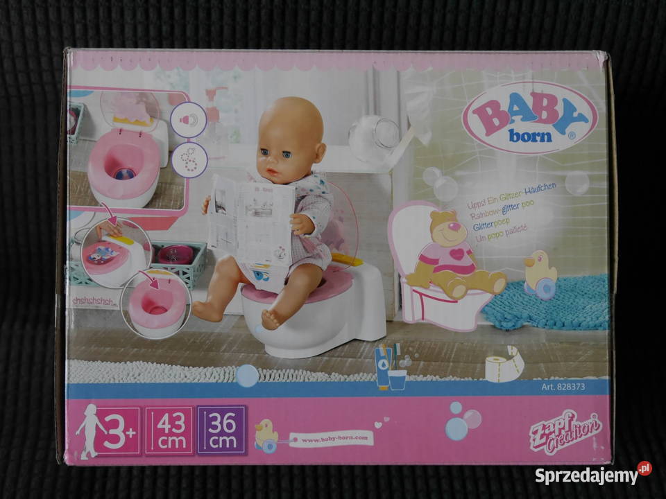 Zapf Baby Born nocnik lalki z dźwiękiem