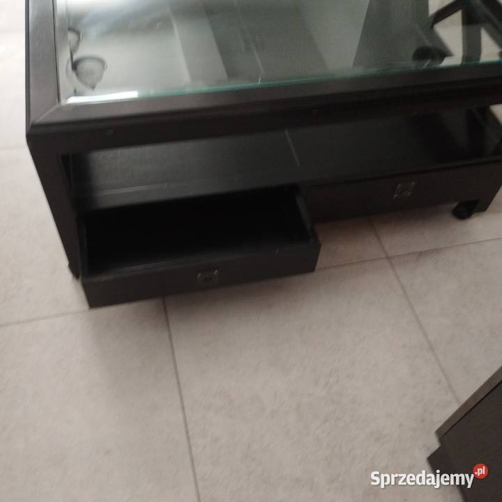 Ława z szklanym blatem Antyki, Sztuka, Kolekcje Wyszków