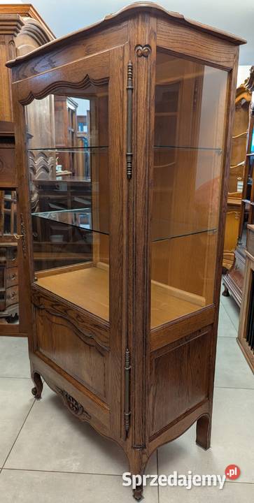 ładna witrynaserwantka ludwikowska dąbsklep śląskie Dąbrowa Górnicza