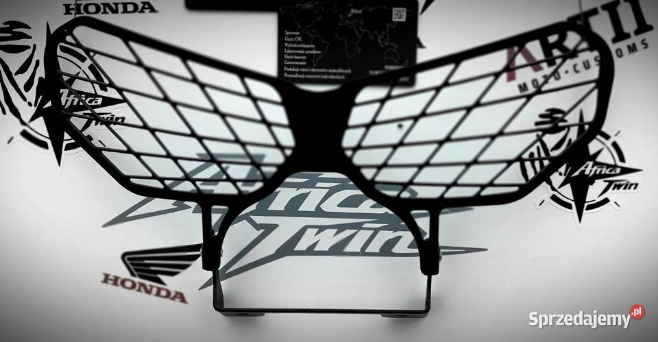 Lamp Cover Metal Africa Twin Name M Mielec