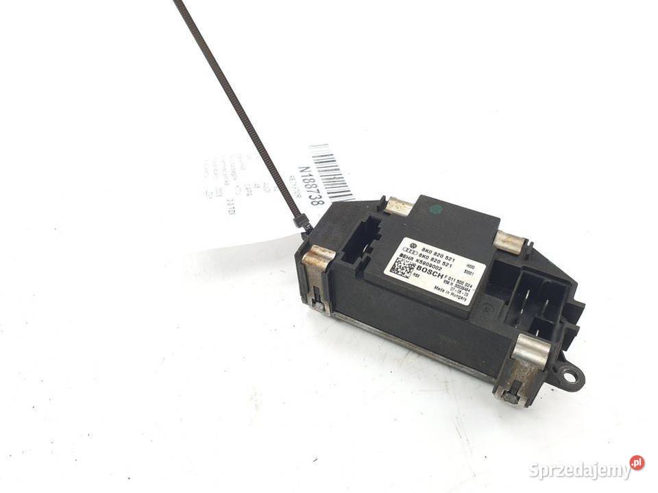REZYSTOR AUDI A5 8K0820521 kujawsko-pomorskie Lipno