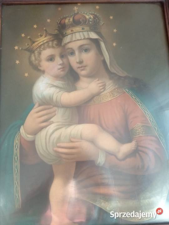 Święty obraz oleodruk małopolskie Gdów sprzedam