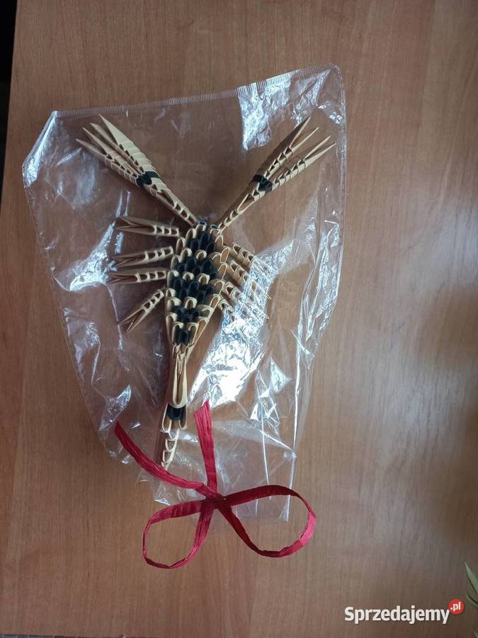 Skorpion pajęczak rękodzieło origami prezent lubelskie Puławy