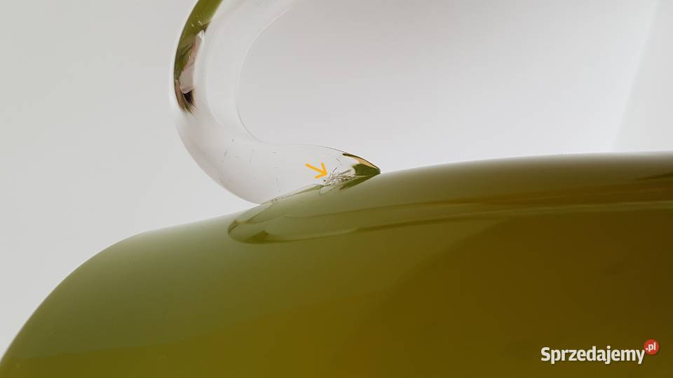 Duży stary dzban dzbanek kolorowe szkło PRL Dąbrowa Górnicza sprzedam