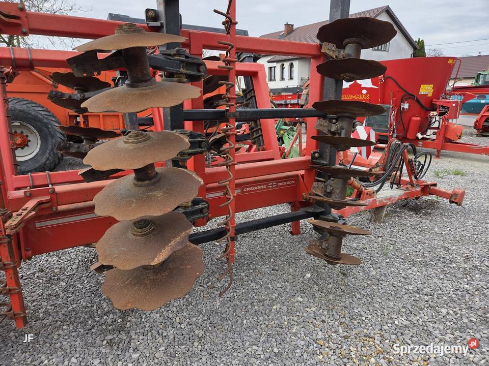 Brona Agregat Talerzowy Gregoire Besson ciągany Agregaty Gąsewo sprzedam