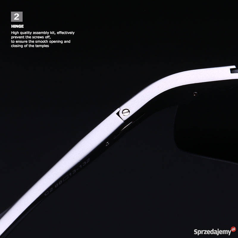 Okulary MercedesBenz Sport Etui z logo MB Dla mężczyzn pomorskie