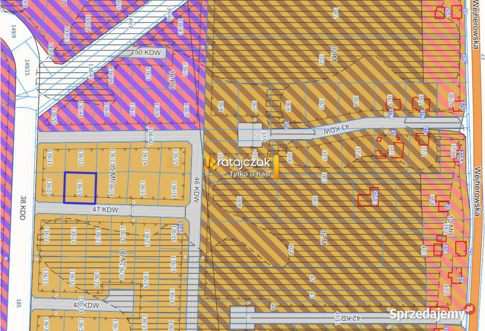 Działka 770m2 Wejherowo Wejherowska pomorskie