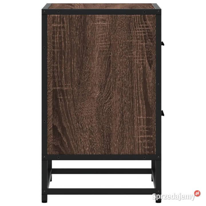 Szafki nocne 2 brązowy dąb 40x31x50 WM848683