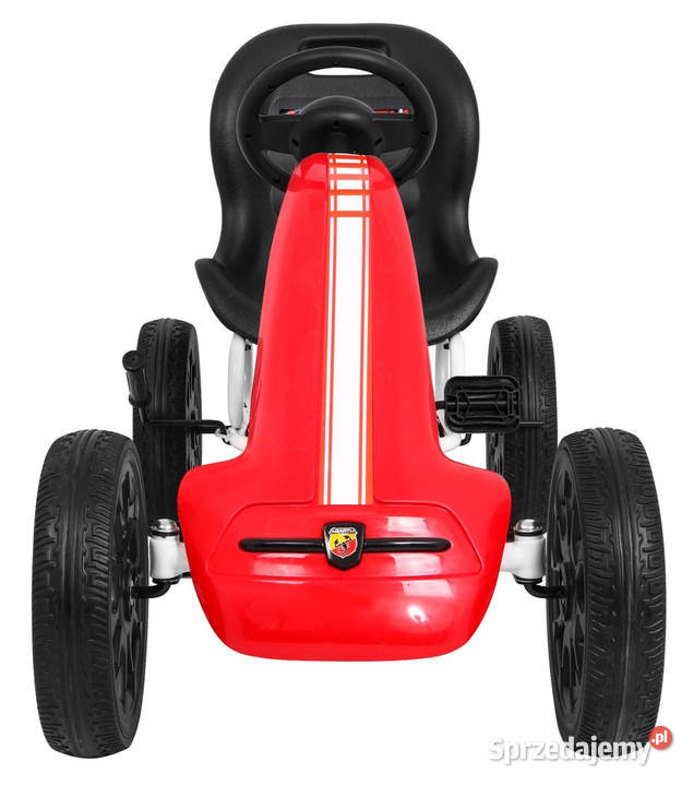 Gokart ABARTH czerwony koła EVA 30 napęd mazowieckie Warszawa