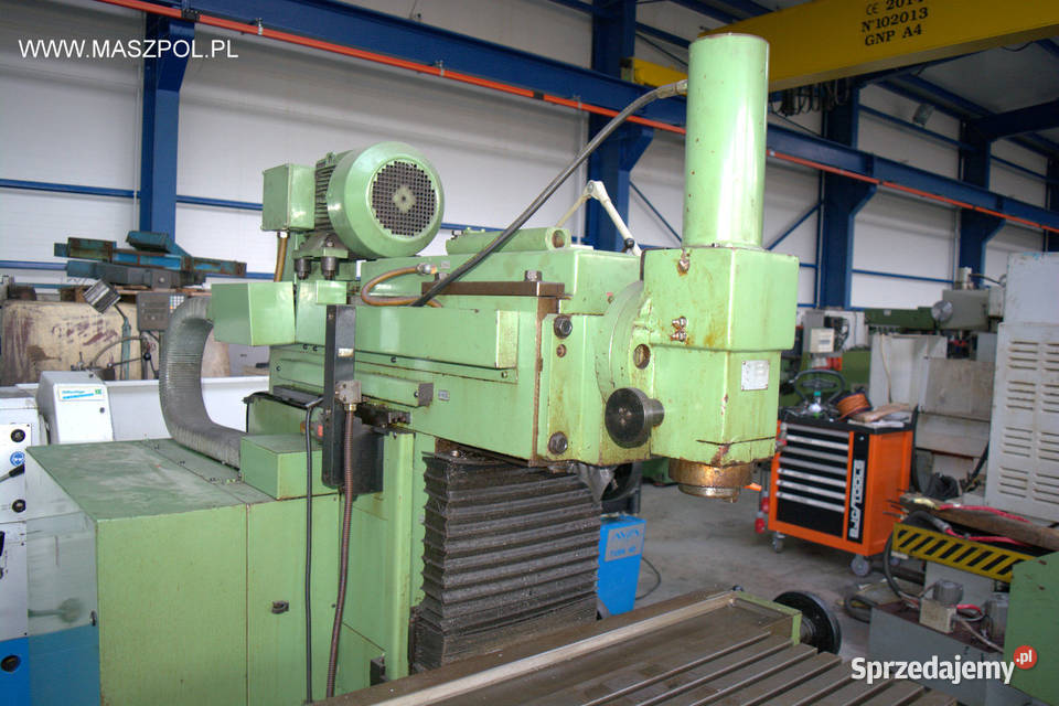 Frezarka CNC AVIA F 40 NA2 wyprodukowana została Produkcja Głowno sprzedam