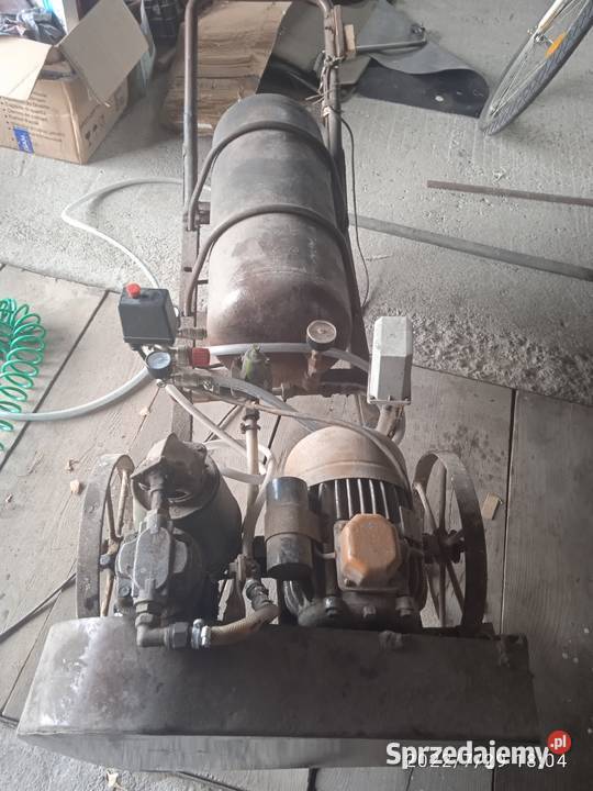 wyprzedaż garażowa Sprężarka kompresor SAM STAR Siennica Różana