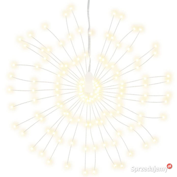 Ozdoby świąteczne ze 140 lampkami LED 4 ciepła Warszawa
