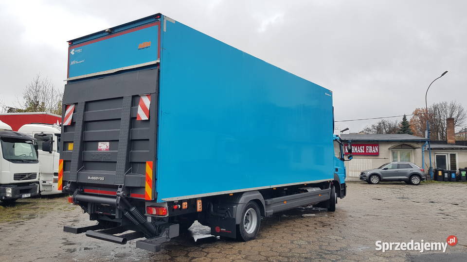 MERCEDES ATEGO 1527 4x2 EURO6 KONTENER IZOTERMA ASR (kontrola trakcji) śląskie Częstochowa