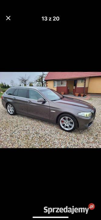2013 BMW 520d F11 Zadbana odtwarzacz DVD Iława