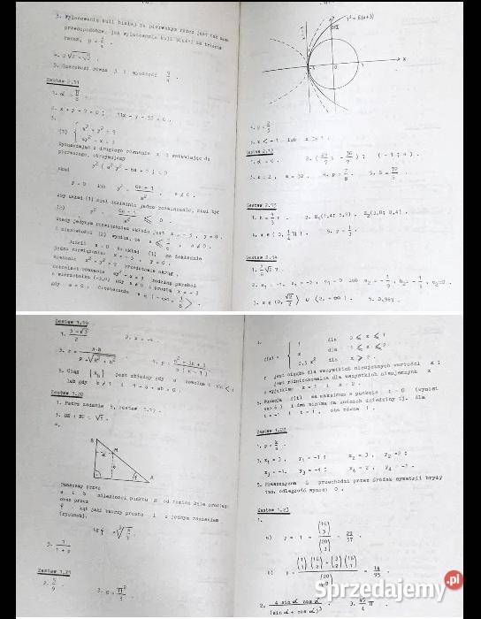 Matematyka Zestawy tematów egzam na wyższe Chełm