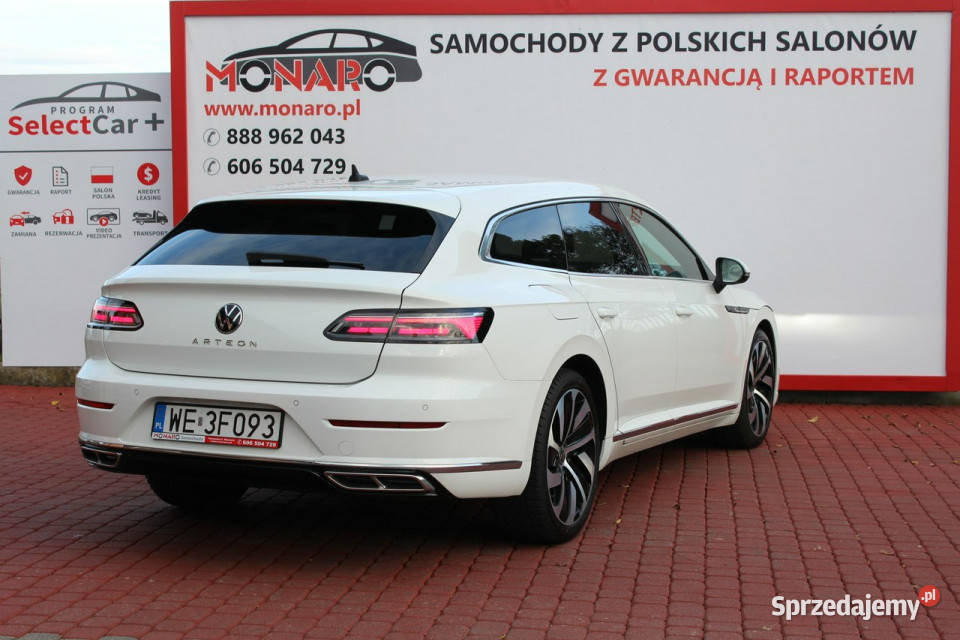 Volkswagen Arteon RLINE Shooting Brake Salon centralny zamek Włocławek