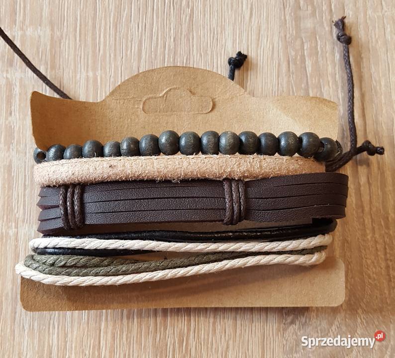 100 Zestaw nowych bransoletek męskich boho zachodniopomorskie Szczecin