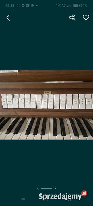 Organy Kościelne analogowe op15