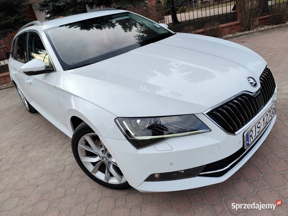 Skoda Superb III 20 TDI 150K Biała Perła Ledy podkarpackie Jasło