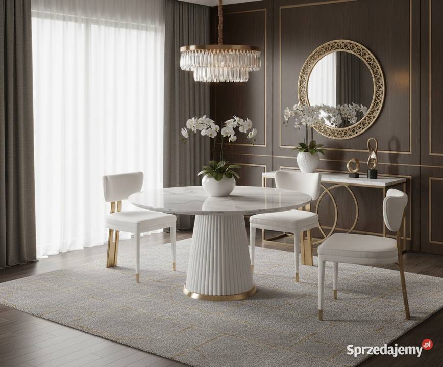 Krzesło złote glamour Primavera Golkowice