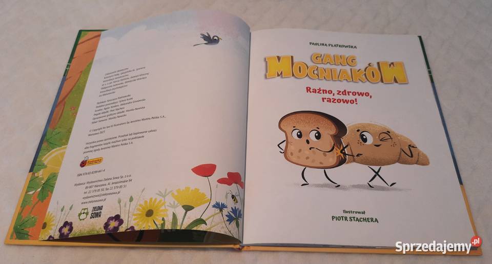 Gang Mocniaków Raźno zdrowo razowo Paulina ISBN 9788382994414 Czeladź