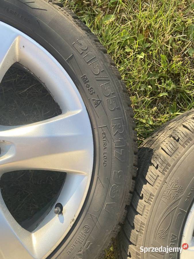 Opony zimowe z alufelgami Opel