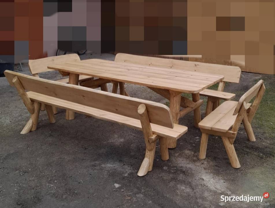 Meble ogrodowe drewniane Nowy Targ