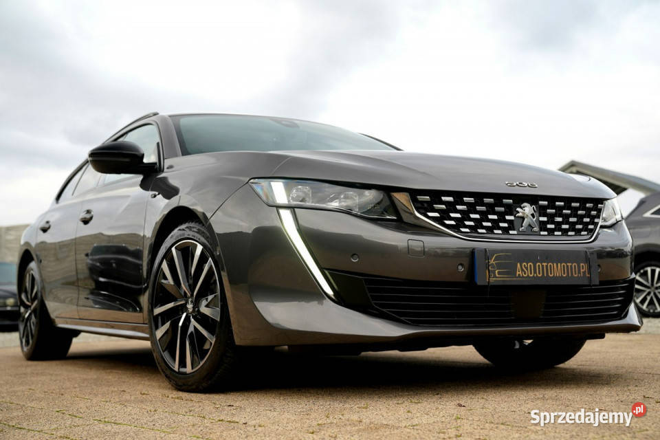 Peugeot 508 GT kamera SKORA nawi FUL LED masaze wielofunkcyjna kierownica 508 Otmuchów