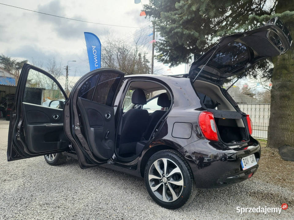 Nissan Micra 12 80 Bogata Wersja 100 Przebieg benzyna Pabianice
