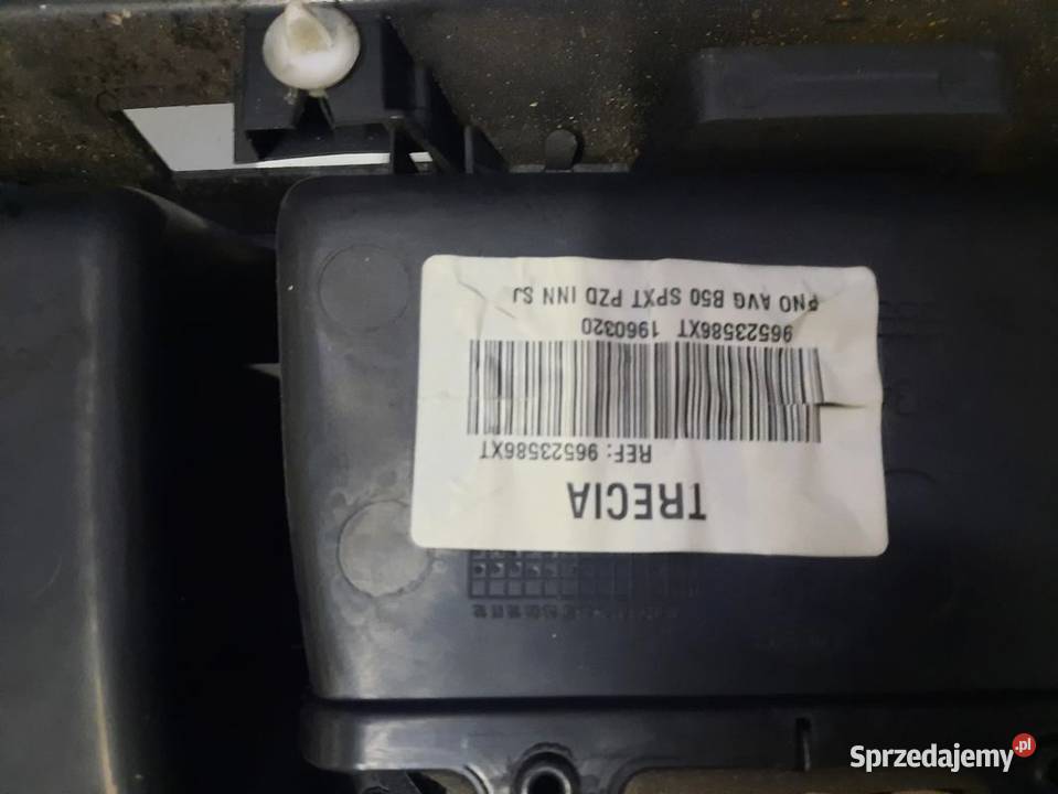 TAPICERKA DRZWI LEWA PRAWA CITROEN C4 3D 0410 Włoszczowa