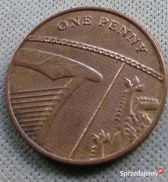 WIELKA BRYTANIAONE PENNY2013 r Numizmatyka Legionowo sprzedam