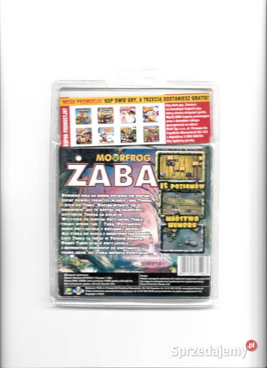 ŻABA Moorfrog PC CDROM 15 Poziomów Gra Warszawa