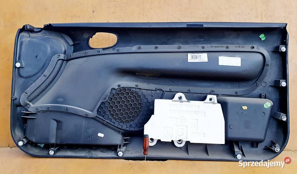 PEUGEOT 206 CC TAPICERKA DRZWI 9642780877 Wyposażenie wnętrza mazowieckie Radom