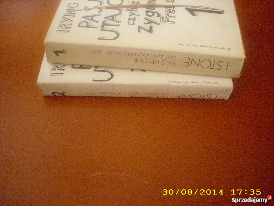 Pasje utajone czyli życie Zygmunta Freuda I Ston Rok wydania 1978 Goleniów
