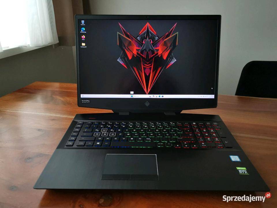 HP Omen 17 Gaming Laptop RTX 2070 i7 40 GB RAM Szczecin sprzedam
